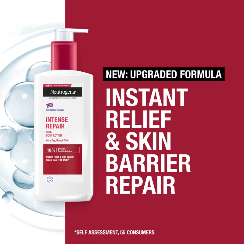 Neutrogena Norwegian Formula® интензивно регенеришуће млеко за тело за суву кожу