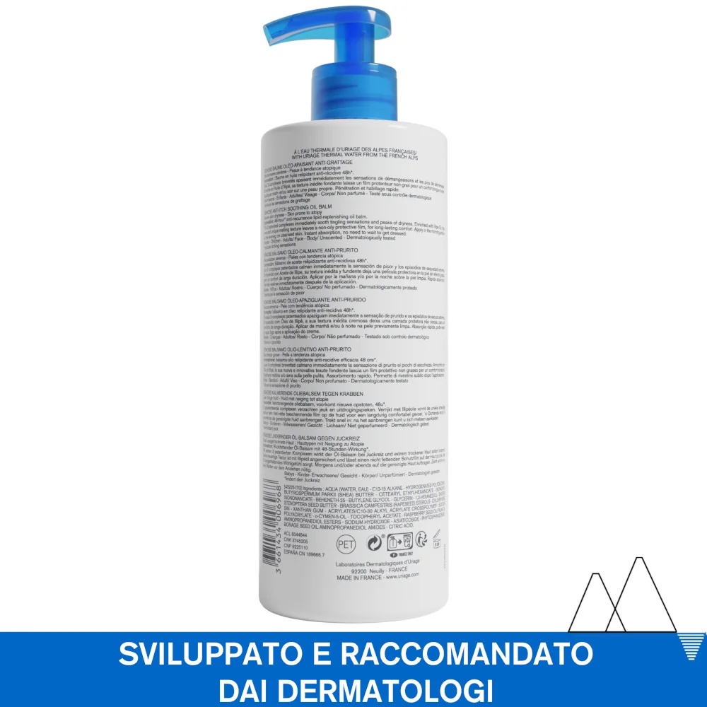 URIAGE Uriage Xémose aliejaus balzamas, raminantis nuo niežulio, 500 ml