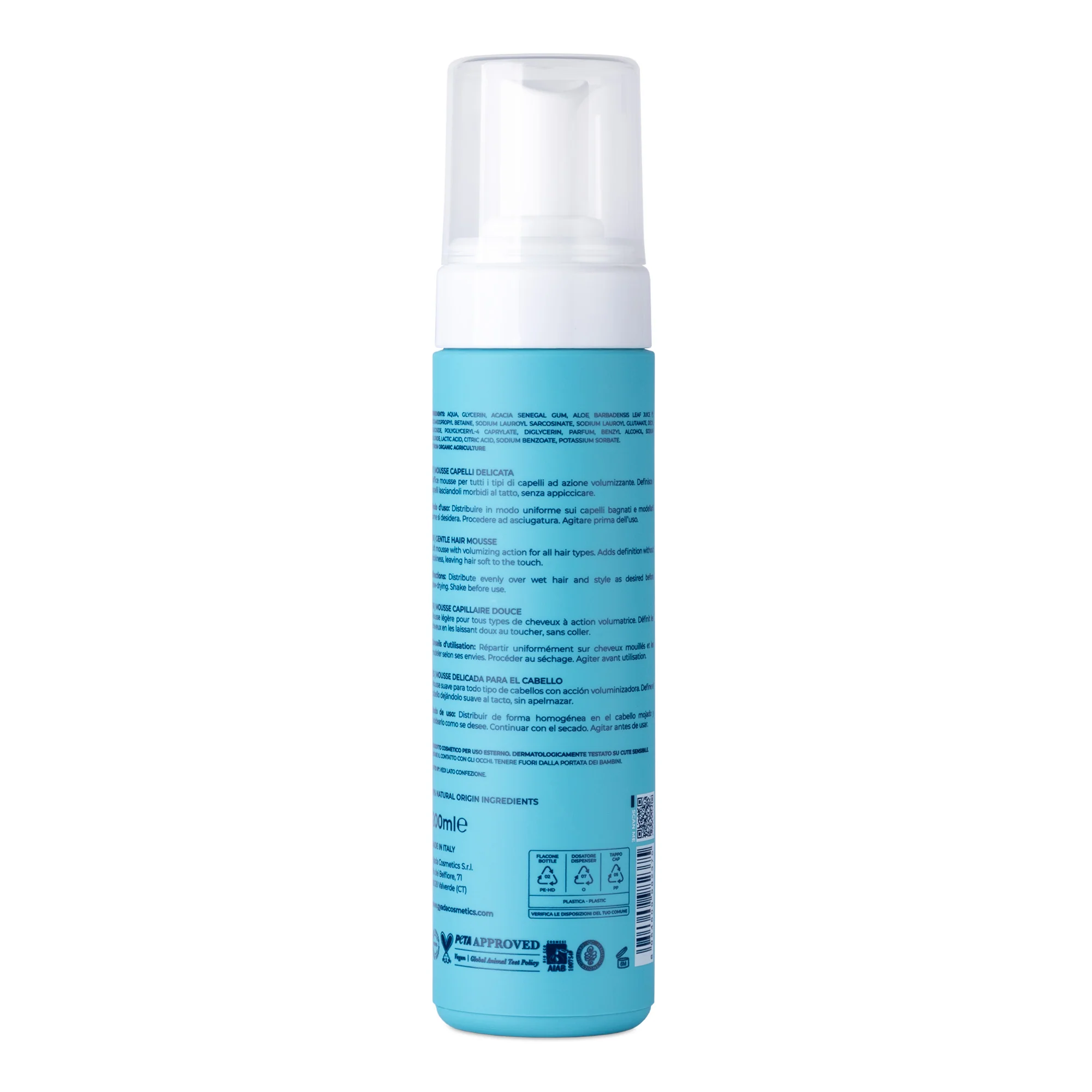 Color Vibes Mousse Capelli Delicata - Mousse Volumizzante