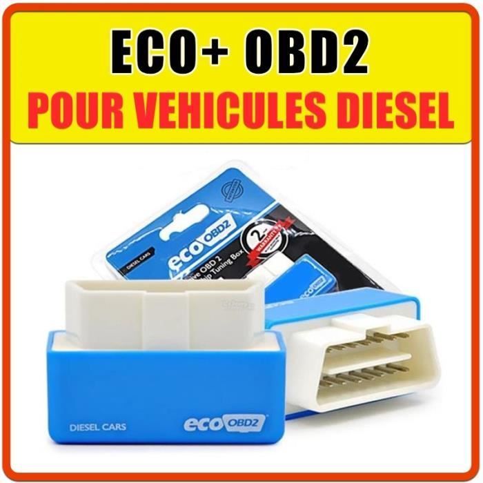 ECO+ OBD2 para veículos a diesel - Economia - Programação de veículos - Chip de potência