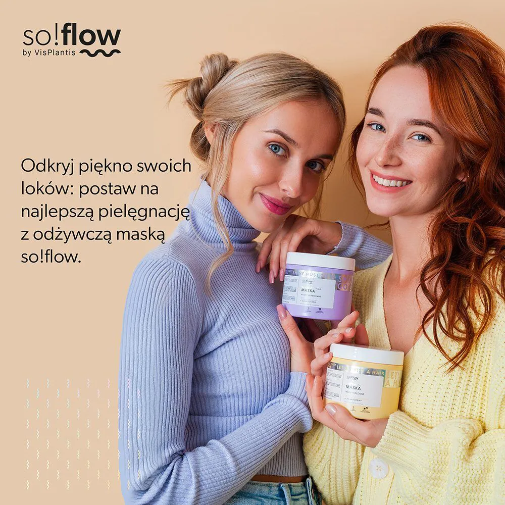 So!Flow Odżywcza Maska do włosów Kręconych