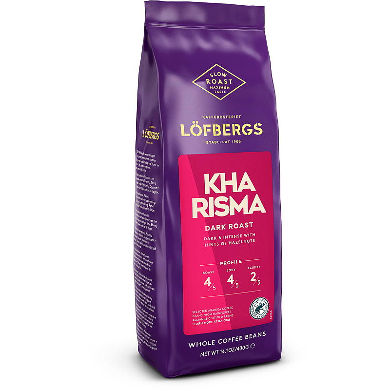 Löfbergs Koffiebonen Löfbergs 400 g, Kharisma