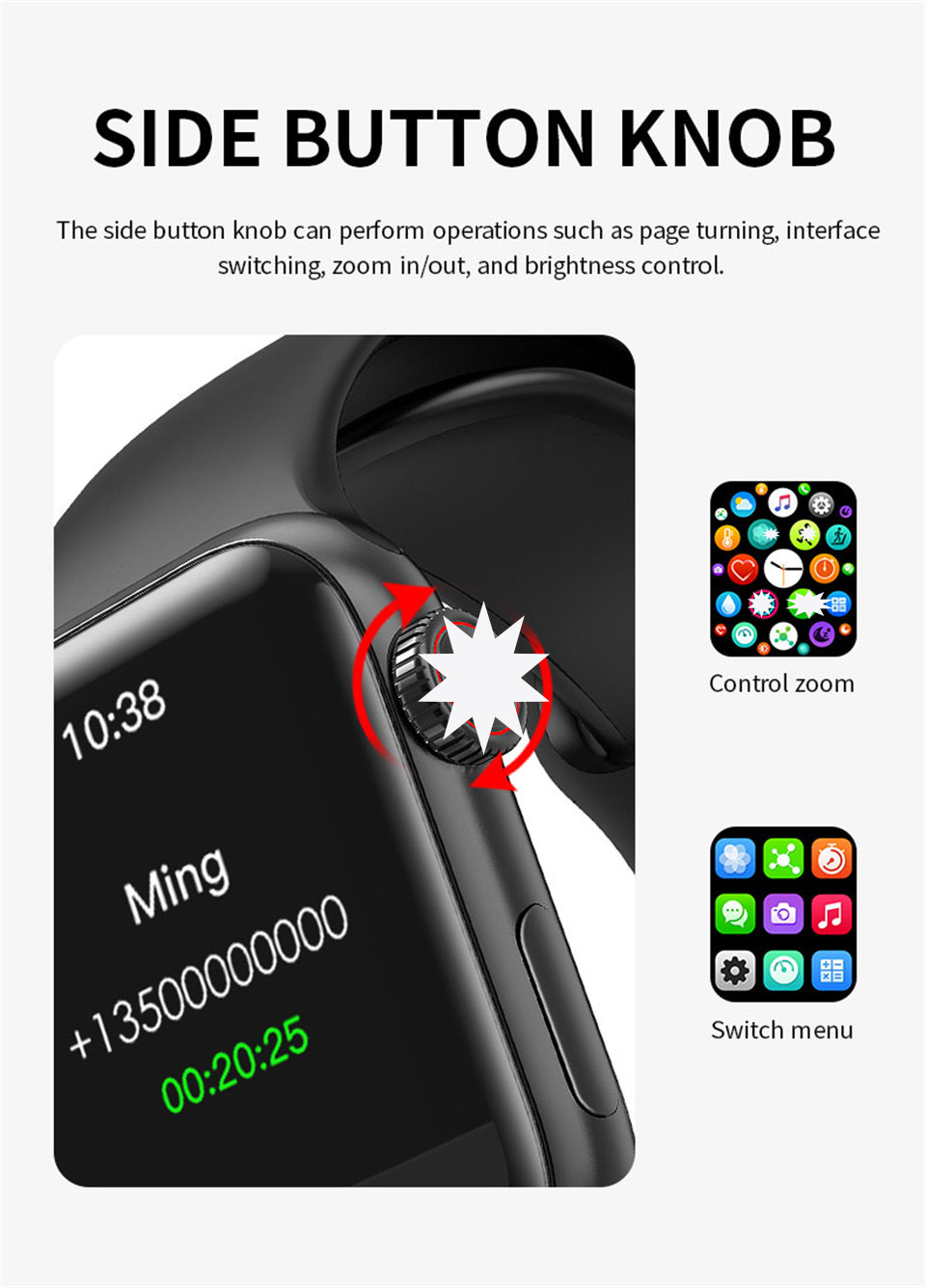 Smartek Bluetooth Hw12p Smartwatch