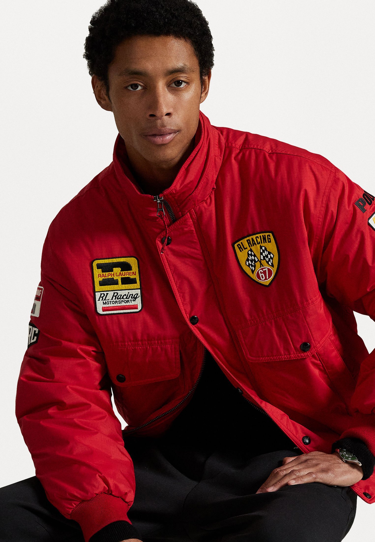 Polo Ralph Lauren Rennjacke - Bomberjacke - rot