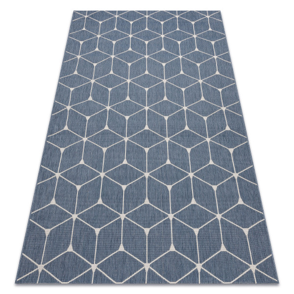 Dywan SZNURKOWY SIZAL FLAT 48721/591 KOSTKI 80x150 cm
