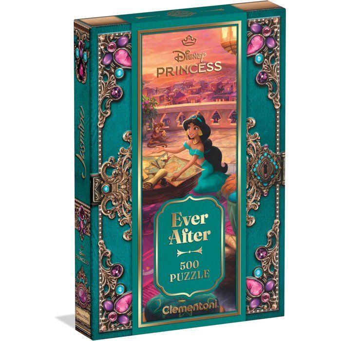 CLEMENTONI - Ever After - Rompecabezas de 500 piezas - Princesas Disney - Cenicienta
