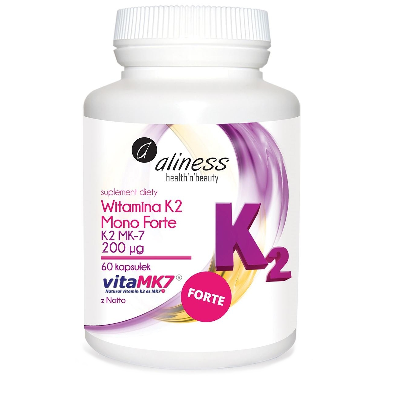 Aliness Vitamin K2 MONO Forte