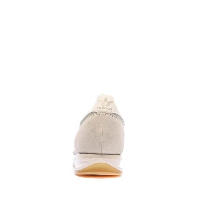 Adidas SL 72 herensneakers in beige/roze/grijs.