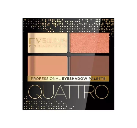 Eveline Cosmetics Quattro Eyeshadow paleta 4 cieni do powiek 01 3,2 g