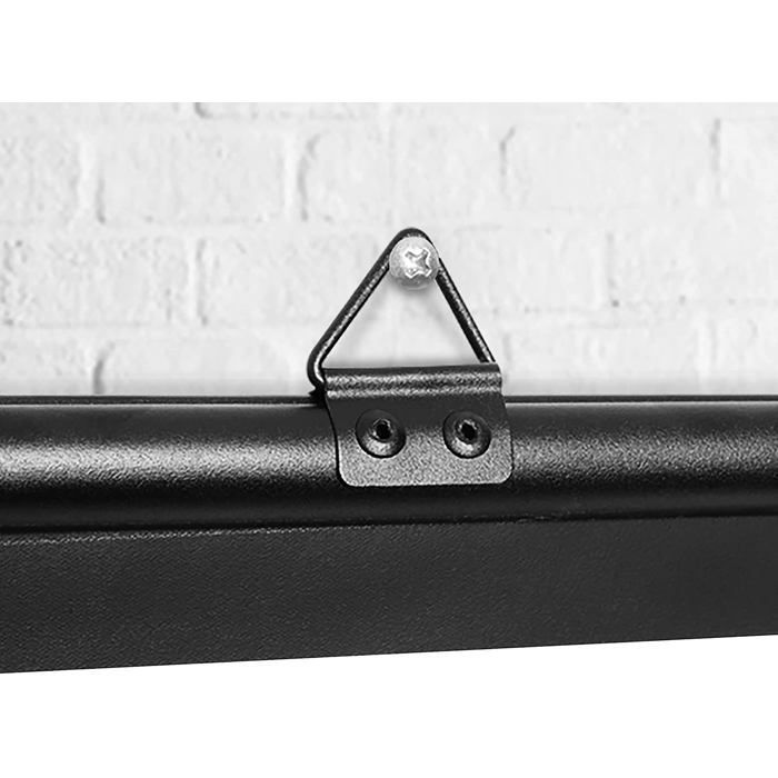 Duronic BPS40/43 Projection Screen with Bars and Hooks for Video Projector - 40 Inch or 102 cm (81 x 61 cm) Screen