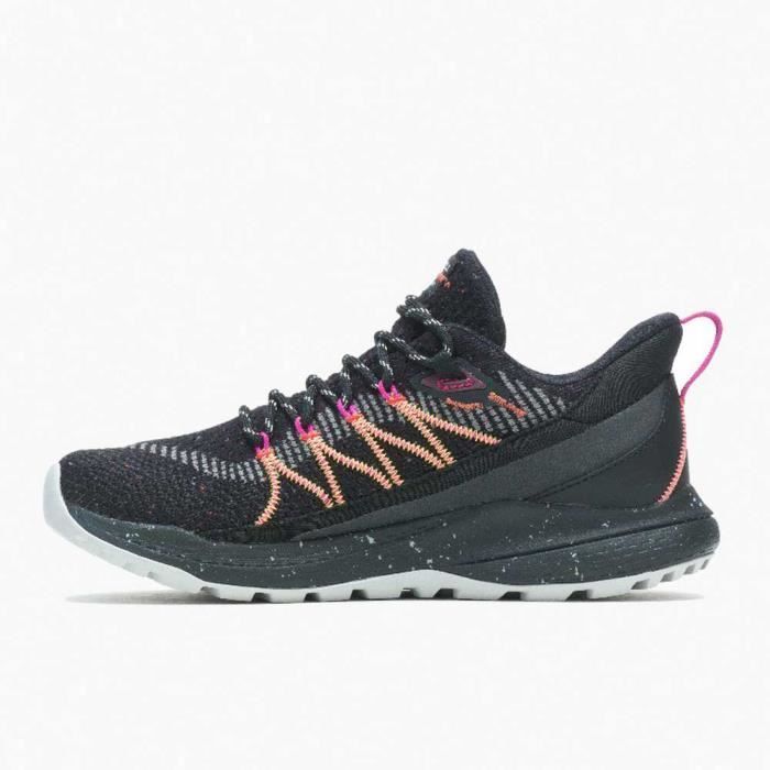 Merrell Women's Bravada 2 WP Hiking Boot - Black and Fuchsia - Breathable