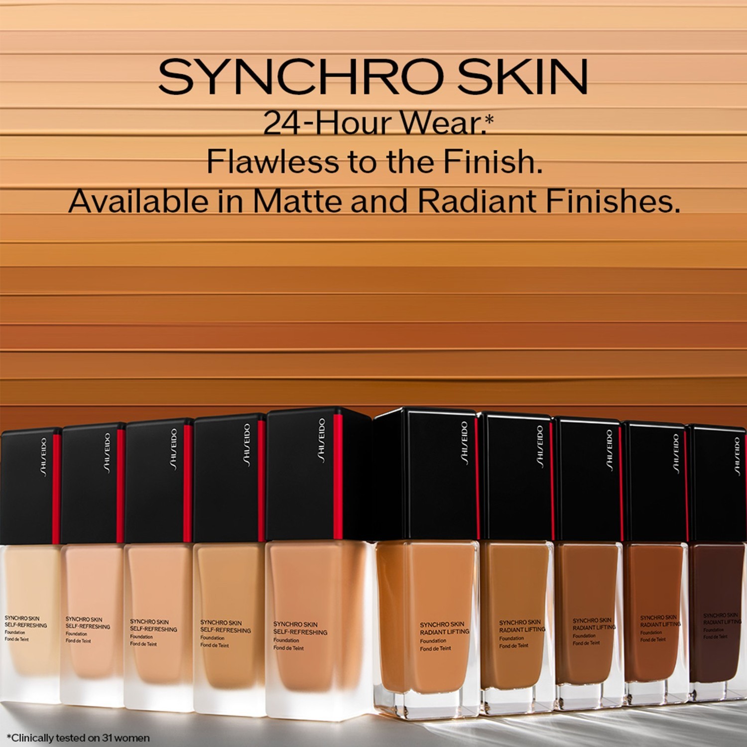 Shiseido tonālais krēms SYNCHRO SKIN pašatjaunojošs - 30 ml