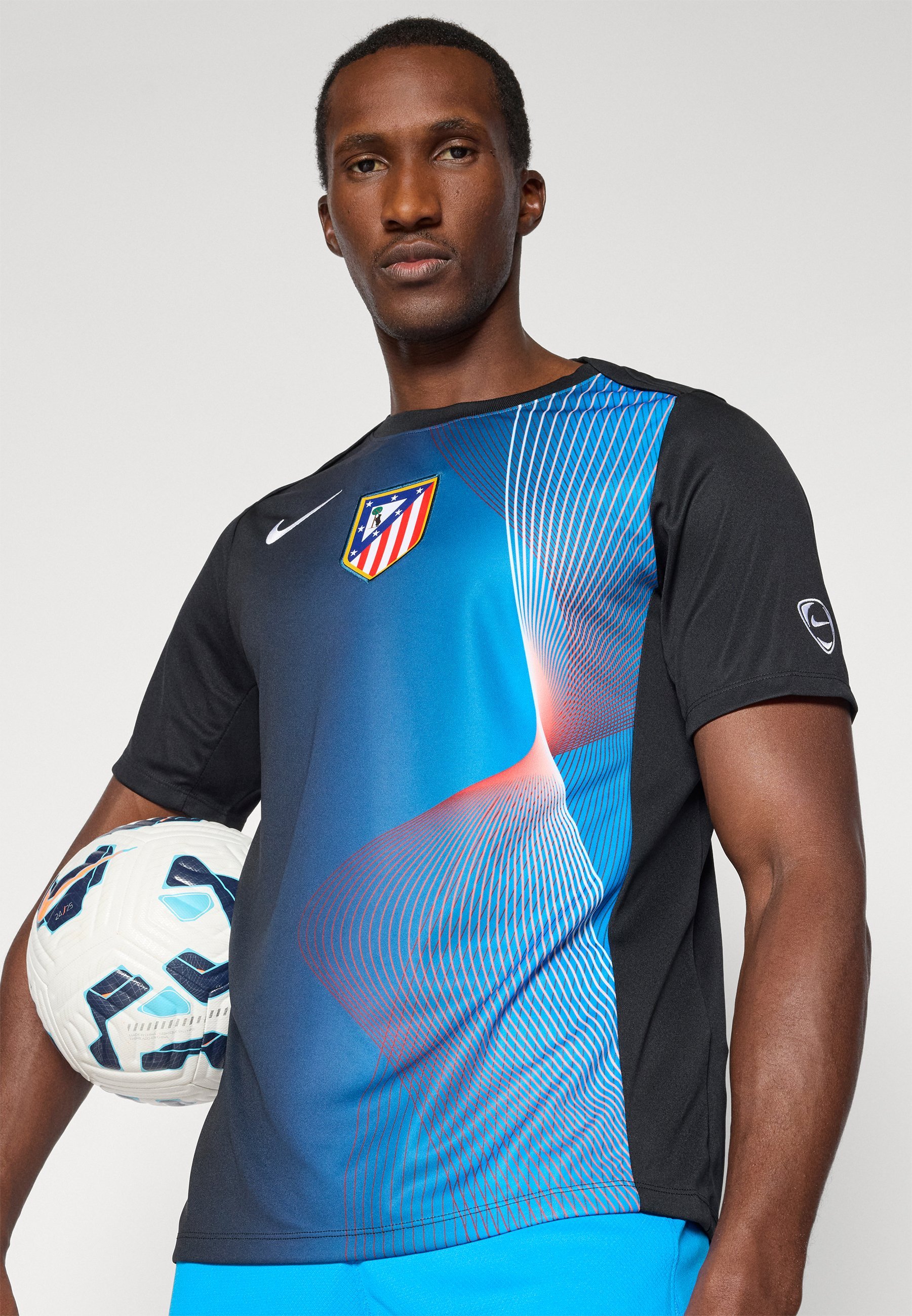 Nike Performance ATLÉTICO MADRID ACADEMY PRO DERDE ARTIKEL - Clubkleding - zwart/wit