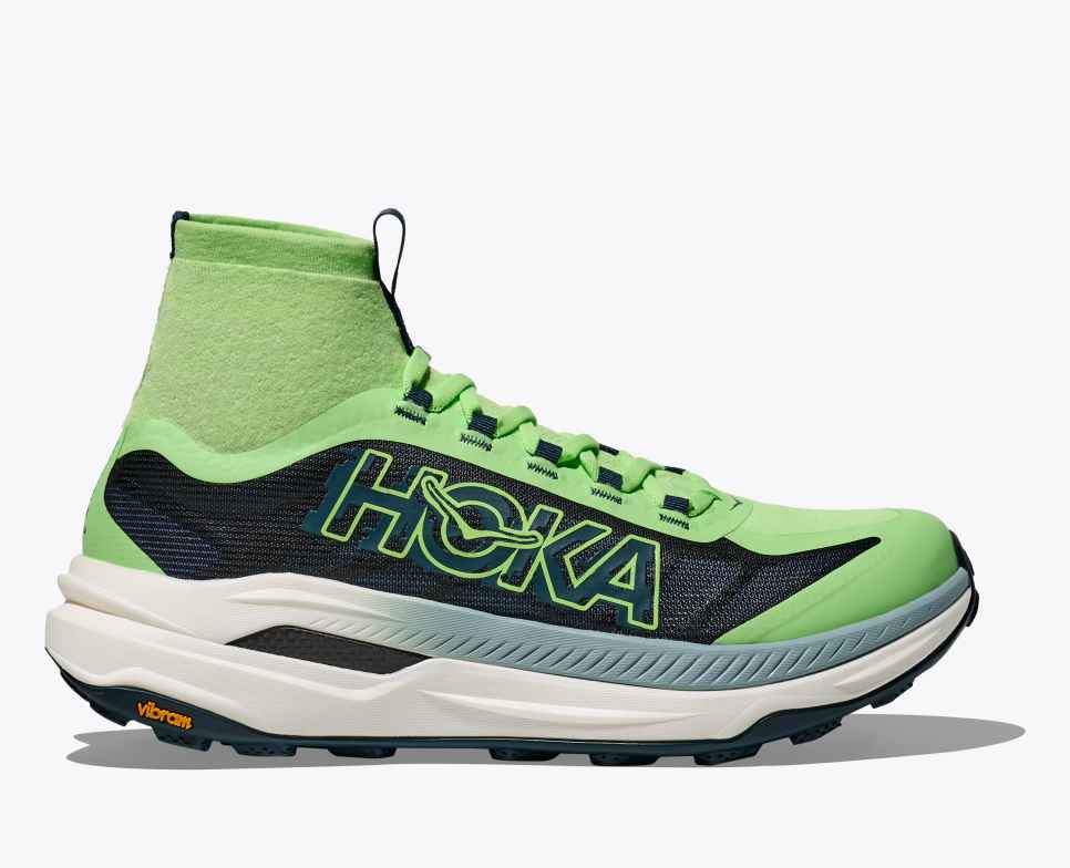HOKA Tecton X 3 Pomme acidulée / Crépuscule bleu
