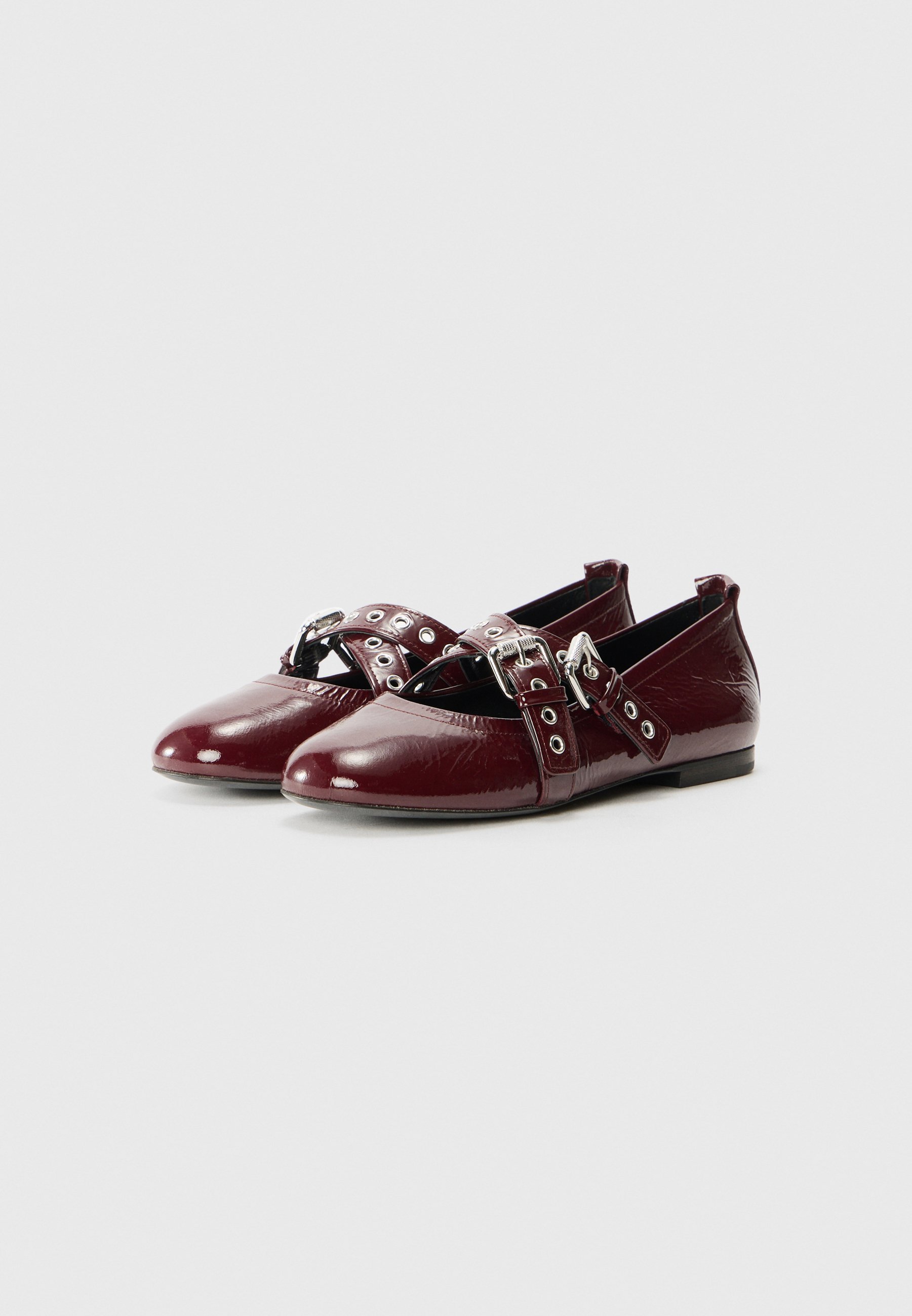 Kennel + Schmenger LOLA - Balletpumps - granaatappel/zilverkleurig