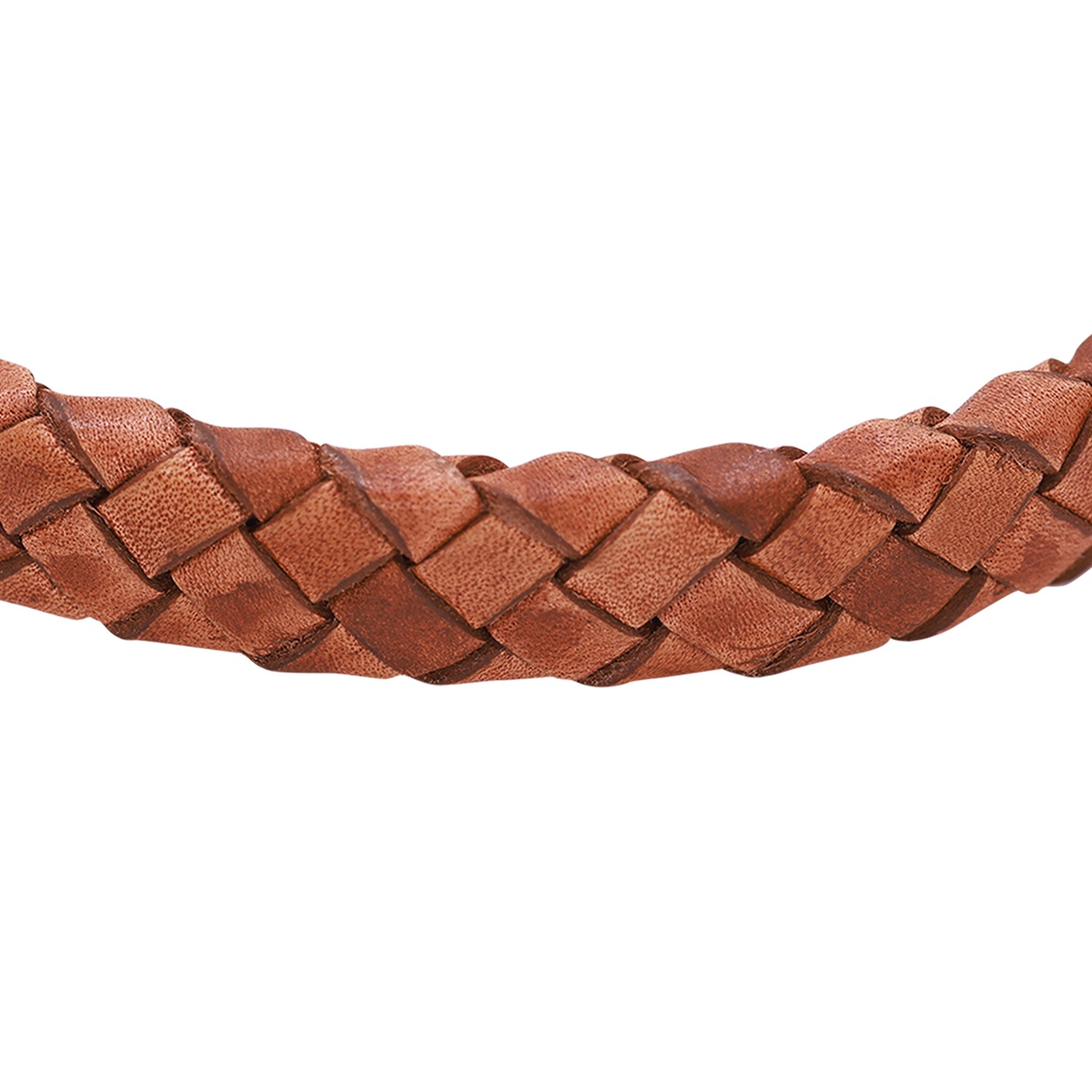 Heideman Bracelet en cuir Mika cognac