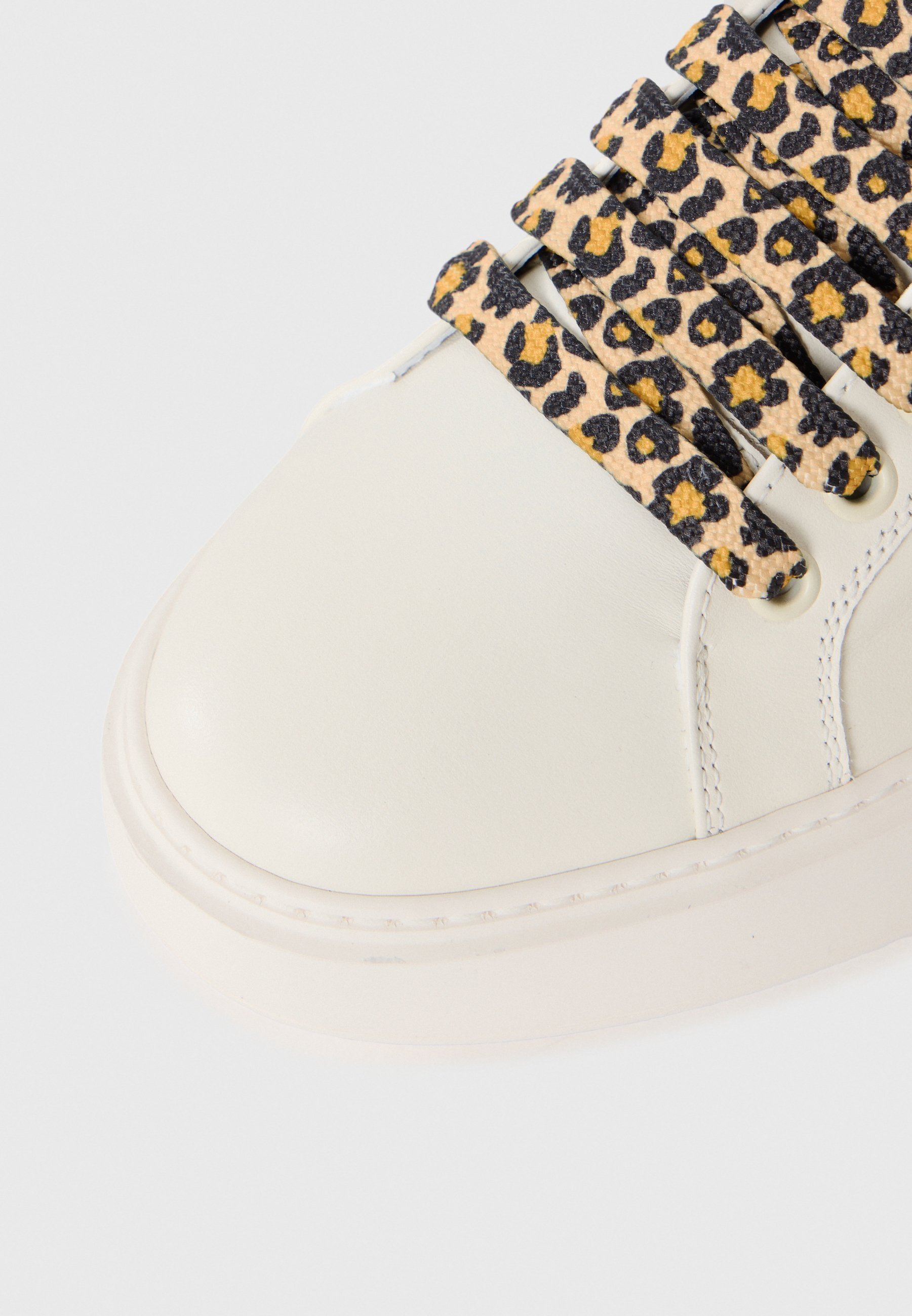 Roberto Cavalli sneakers - wit/bruin