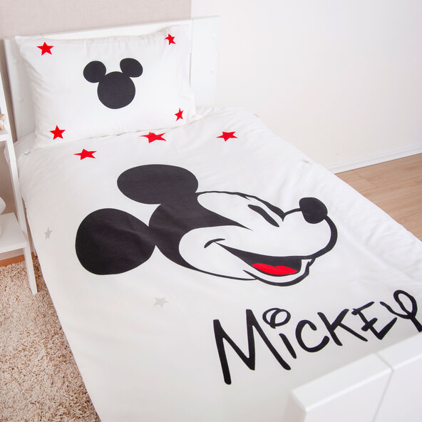 Bettwäsche Mickey Mouse, 100 x 135 cm