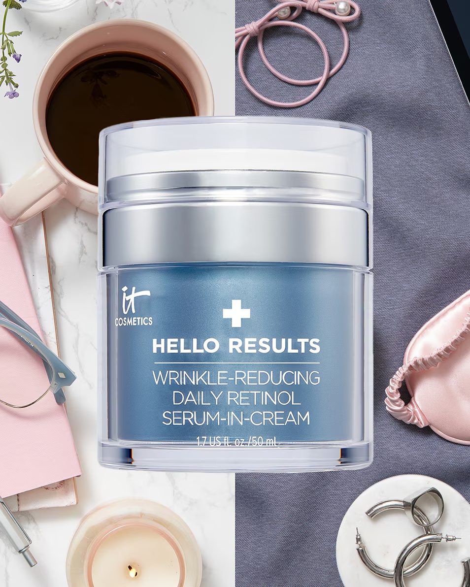 IT COSMETICS HELLO RESULTS RETINOL SERUM-IN-CREAM Κρέμα ημέρας με ορό ρετινόλης και αντιγηραντική δράση