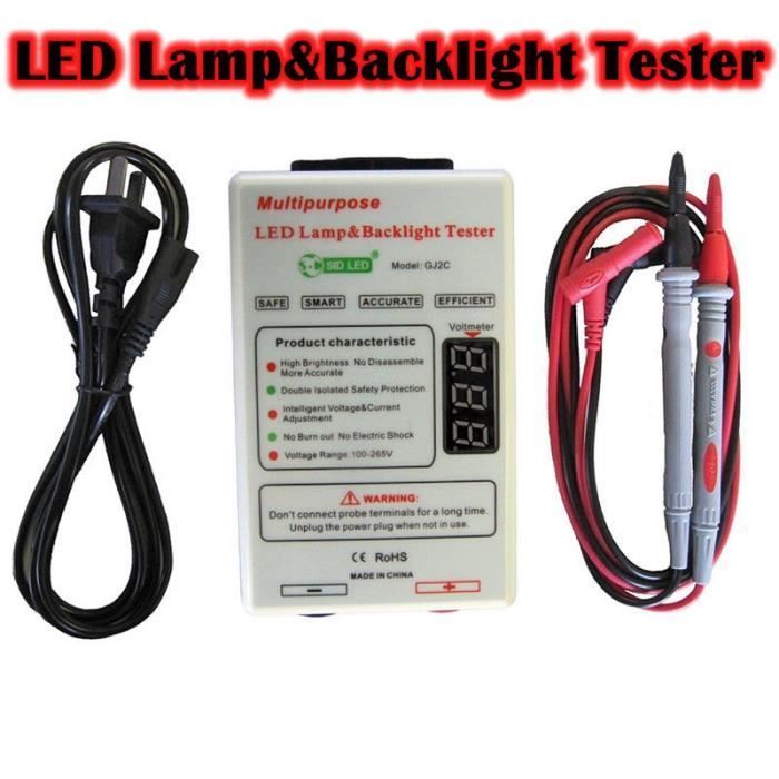 Medidor SID GJ2C 0-300V, herramienta, detector de lámparas, reparación de LED, probador de retroiluminación de TV