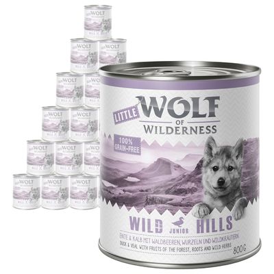 Little Wolf of Wilderness Saver Pack 24 x 800g