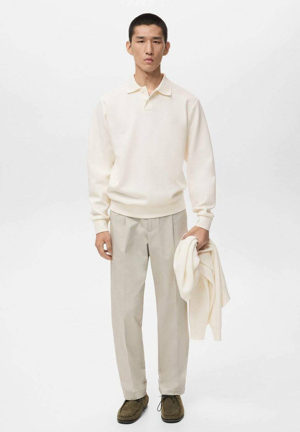 Mango Sweatshirt - white