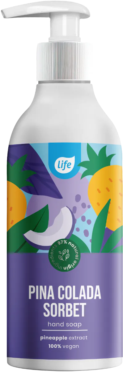 Life Pina Colada Sorbet Mydło w płynie 400 ml