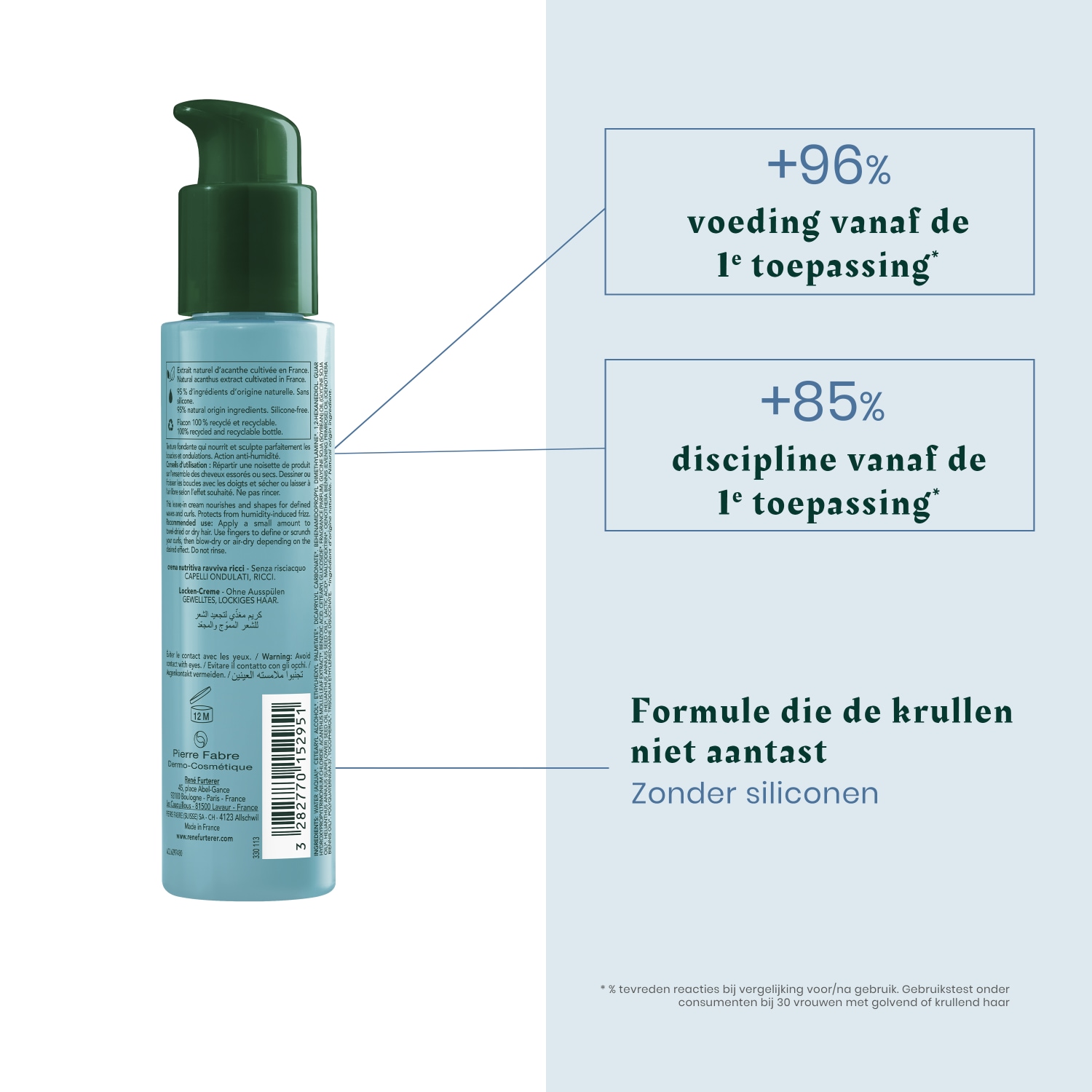 Creme para Cabelo René Furterer Sublime Curl - Creme Definidor de Cachos - 100 ml
