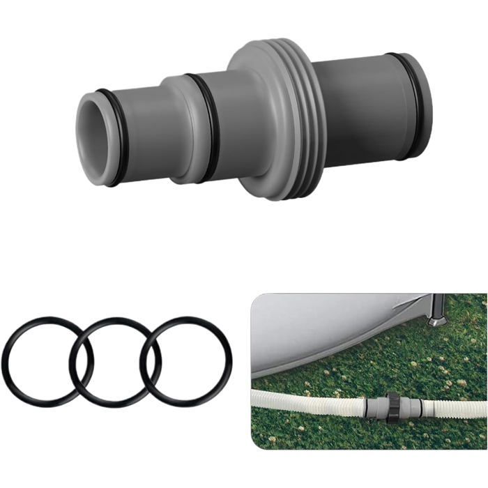 Pool Hose Fitting, Pump Pipe Replacement Part, Spa Accessory and Plumbing Equipment