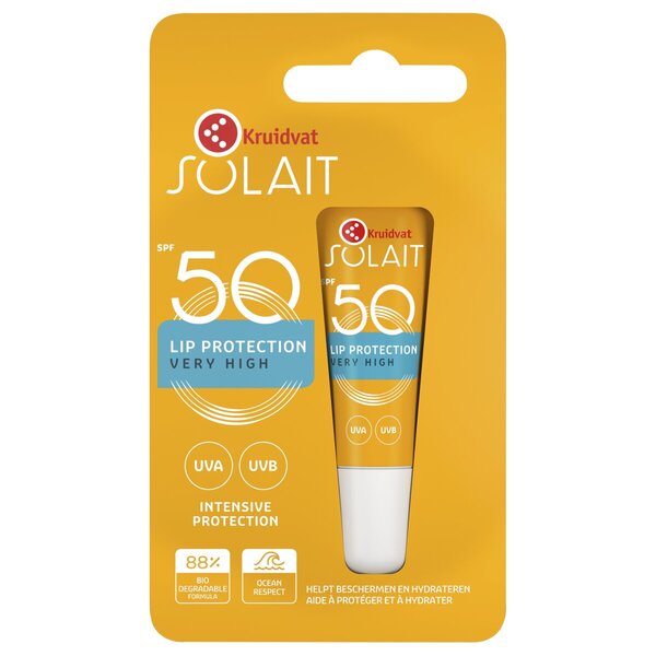 Kruidvat Solait SPF50 ajakvédő ajakbalzsam<br>10ml