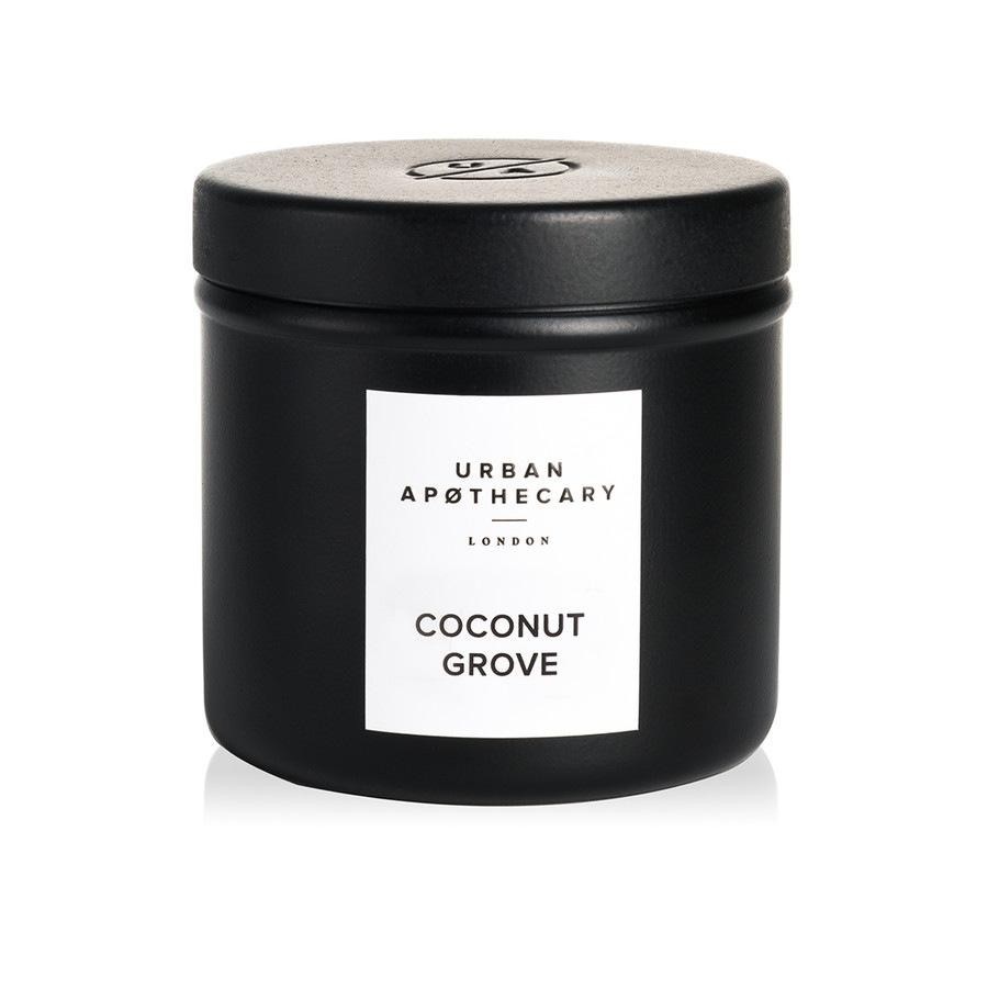 Bougie de voyage de luxe en fer Urban Apothecary, Coconut Grove - 175 g
