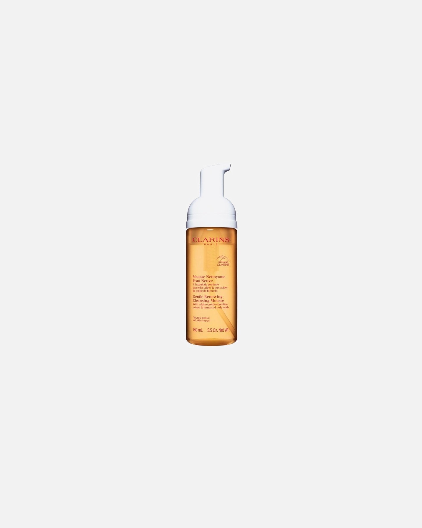 „Clarins“ veido valomosios putos lygiai odai – 150 ml