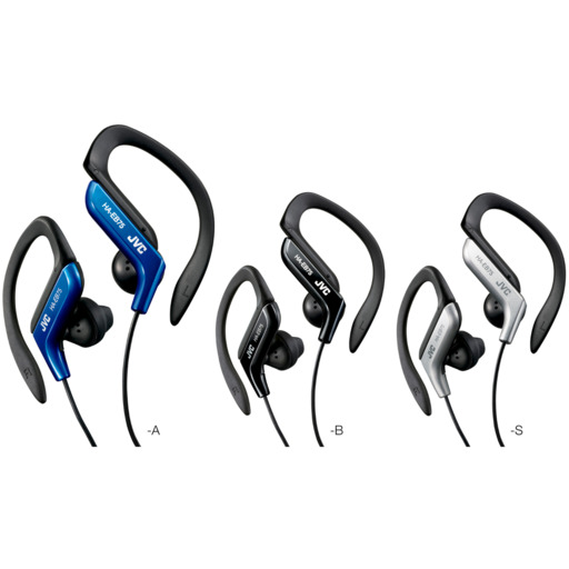JVC HA-EB75-RN-U žičane sportske slušalice s kopčom