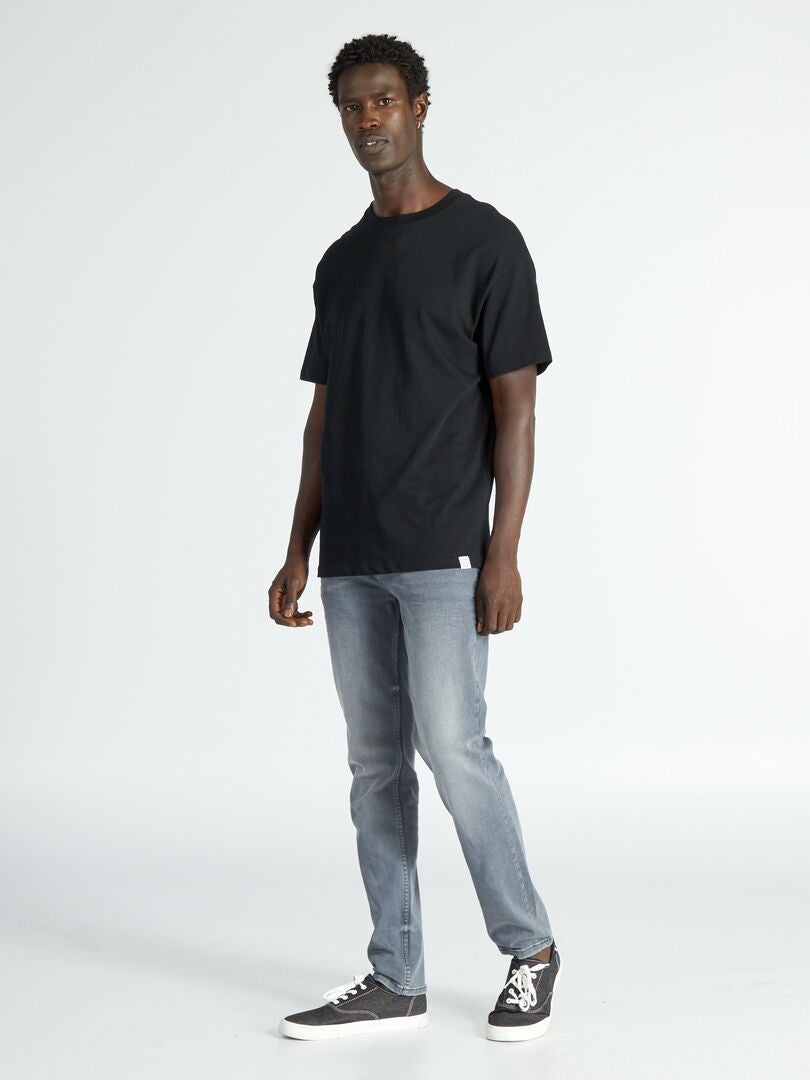 Pantalones vaqueros ajustados - L32 - GRIS