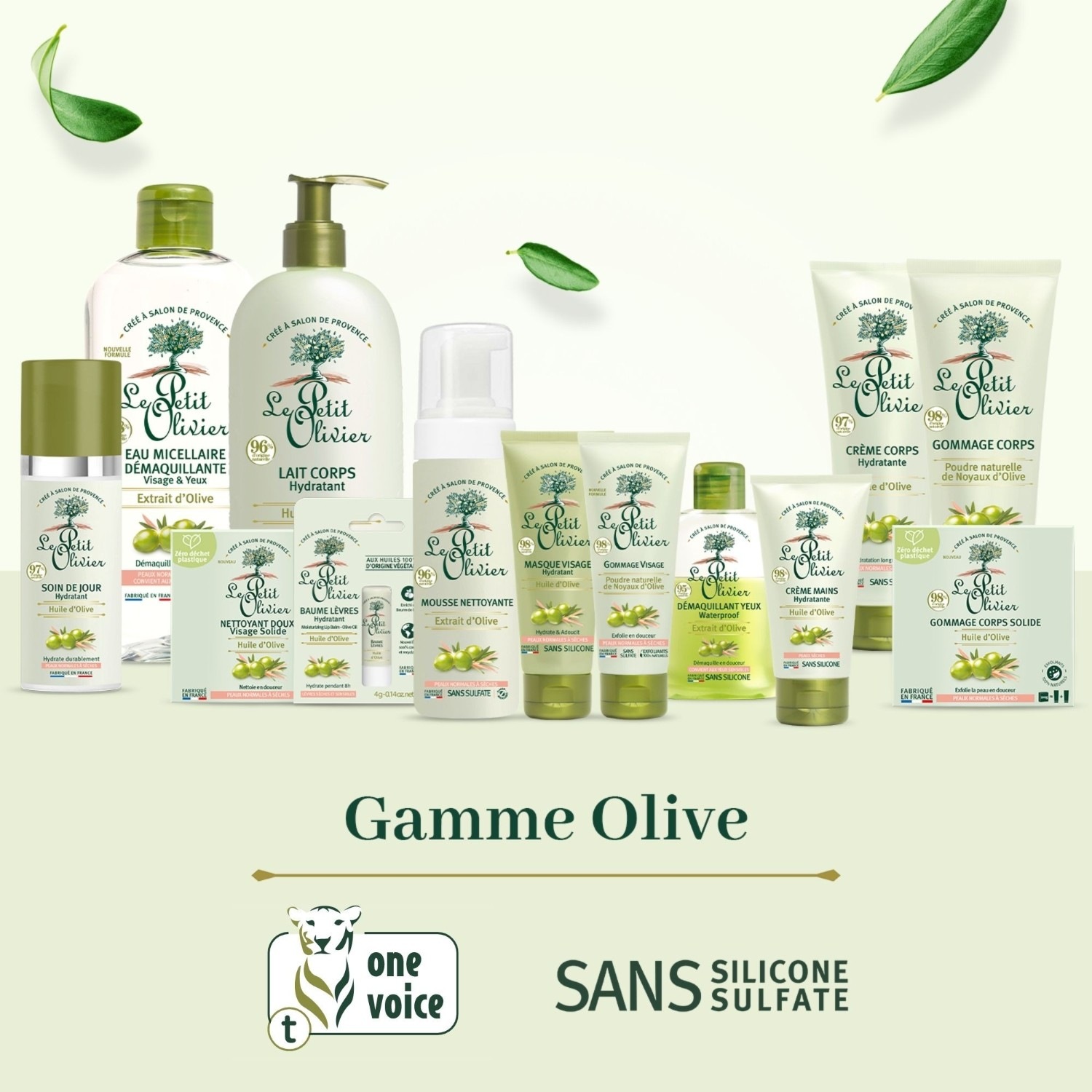 Le Petit Olivier Soin de Jour Hydratant Huile d'Olive