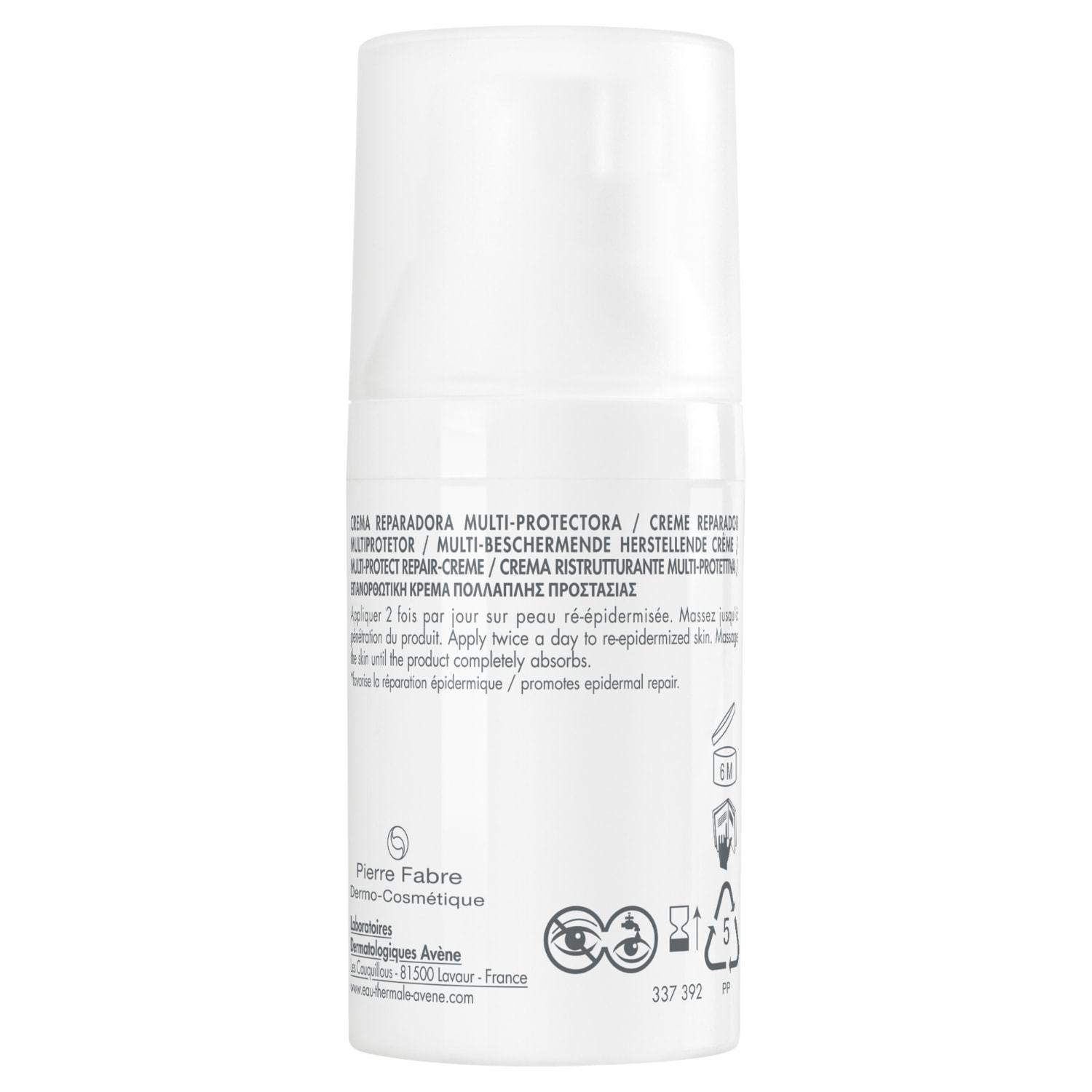 „Avène“ dieninis kremas „Cicalfate“ + SPF 50+ daugiafunkcis odos regeneruojamasis kremas - 30 ml