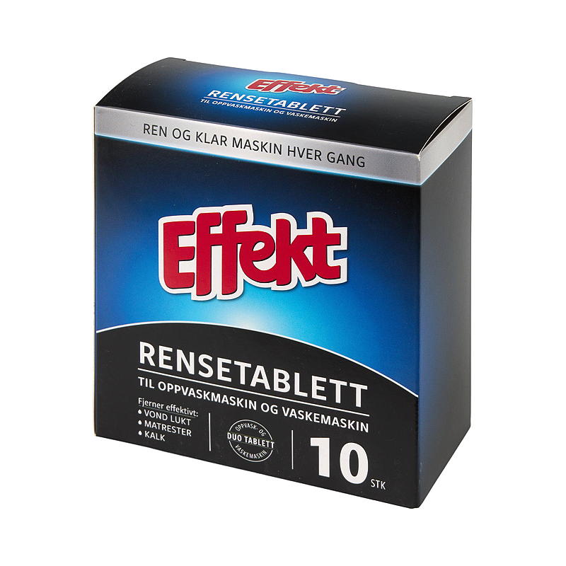 Effect-puhdistustabletit, 10 kpl, astianpesukoneille ja pyykinpesukoneille