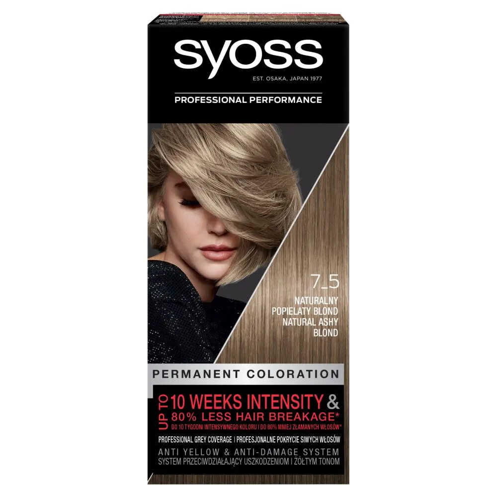 Syoss Farba do włosów 7-5 Naturashblond