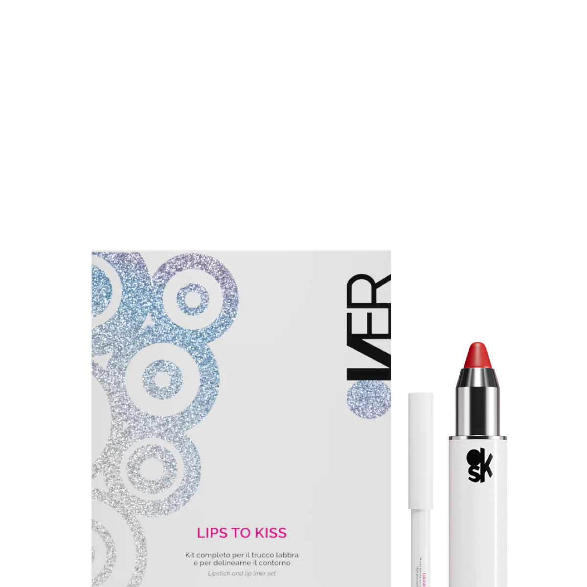 Labbra LIPS TO KISS Rosso Cinica - Cofanetto Make Up, Rossetto