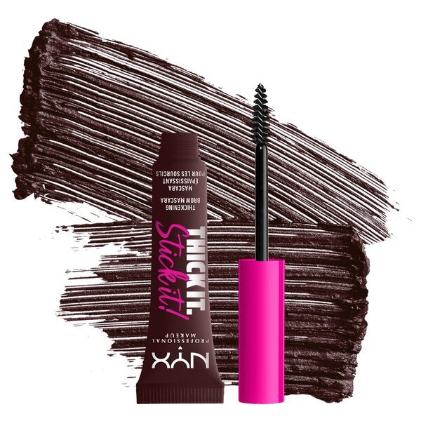 Maskara za obrvi NYX Professional Makeup Thick It. Stick It! Espresso