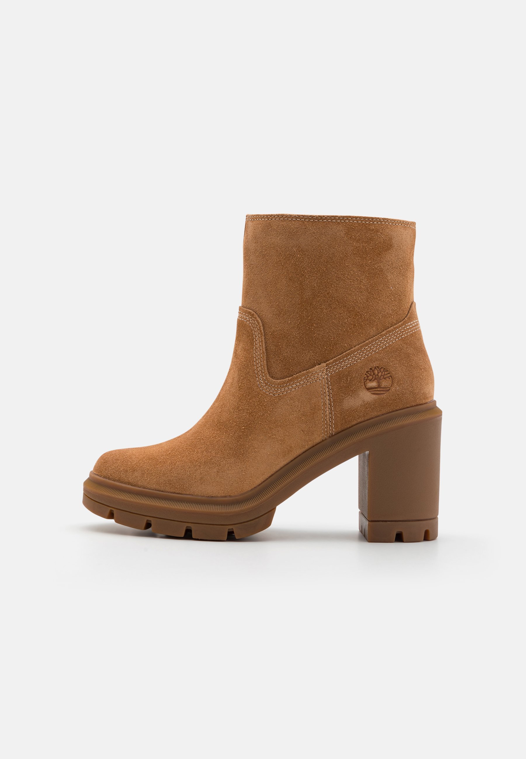 Timberland ALLINGTON HEIGHTS - Enkellaarsjes met plateauzool - roestbruin
