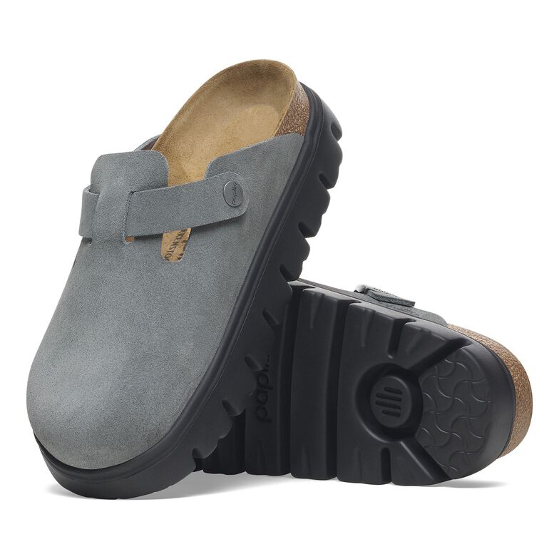 Boston Chunky Pelle scamosciata - Basalt Gray/ Black Basalt Gray/ Black
