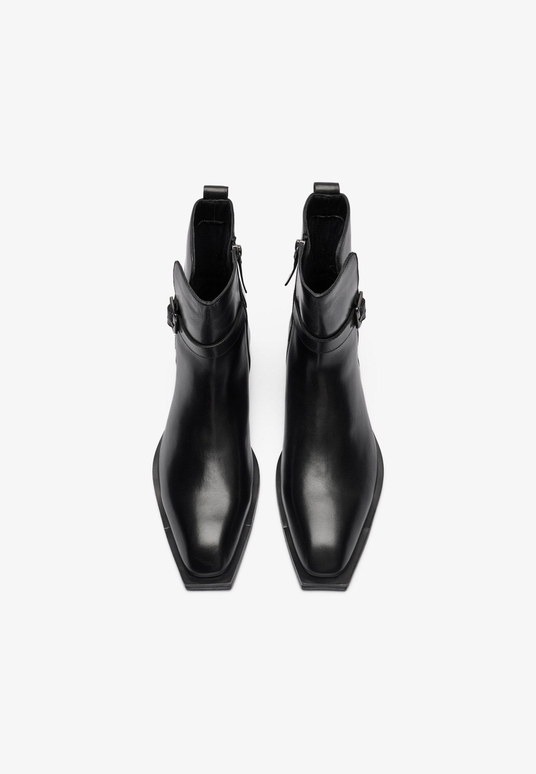 Zign Studio LEATHER - Stivaletto da cowboy/motociclista - nero