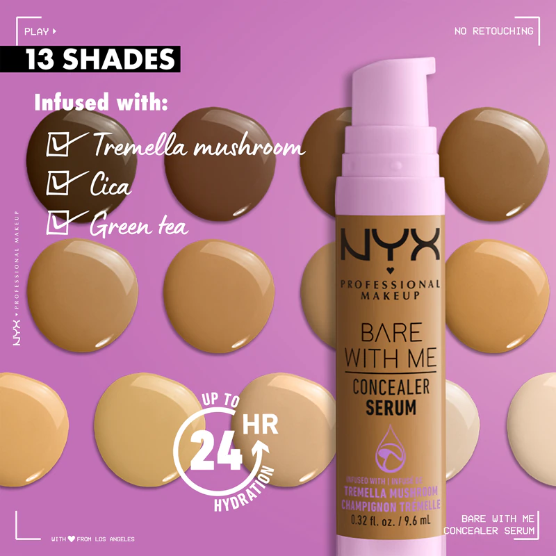 NYX Professional Makeup Bare With Me Concealer Serum 2-in-1
