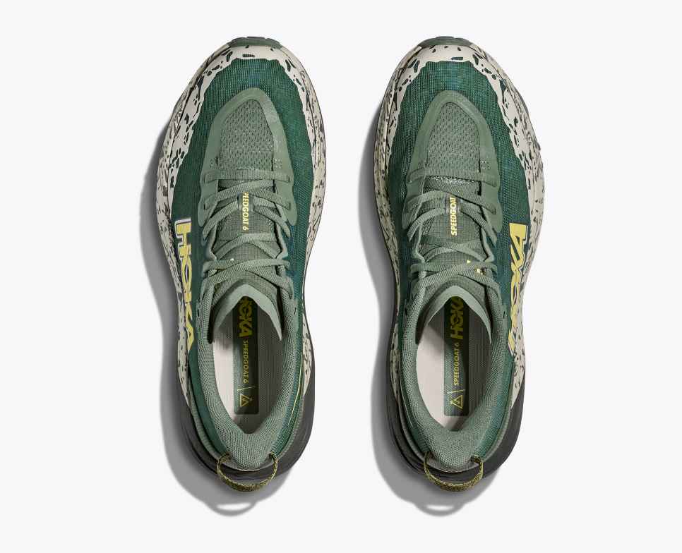 HOKA Speedgoat 6 Páfrány / Aszfaltszürke