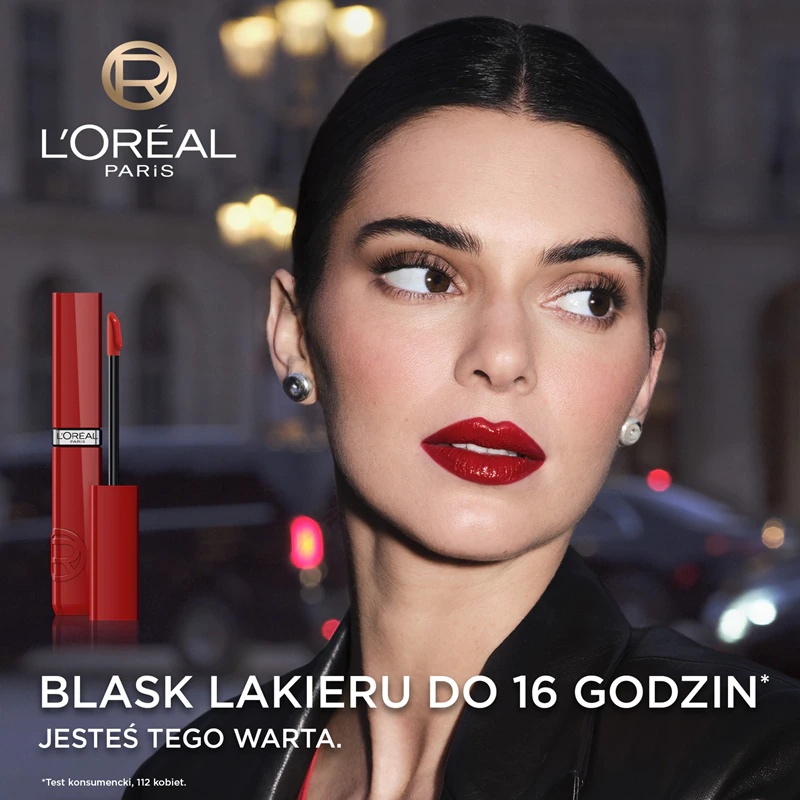 „L'Oréal Paris Infaillible Laque Resistance“ ilgai išliekantys skysti lūpų dažai, kurie drėkina ir suteikia blizgesio.
