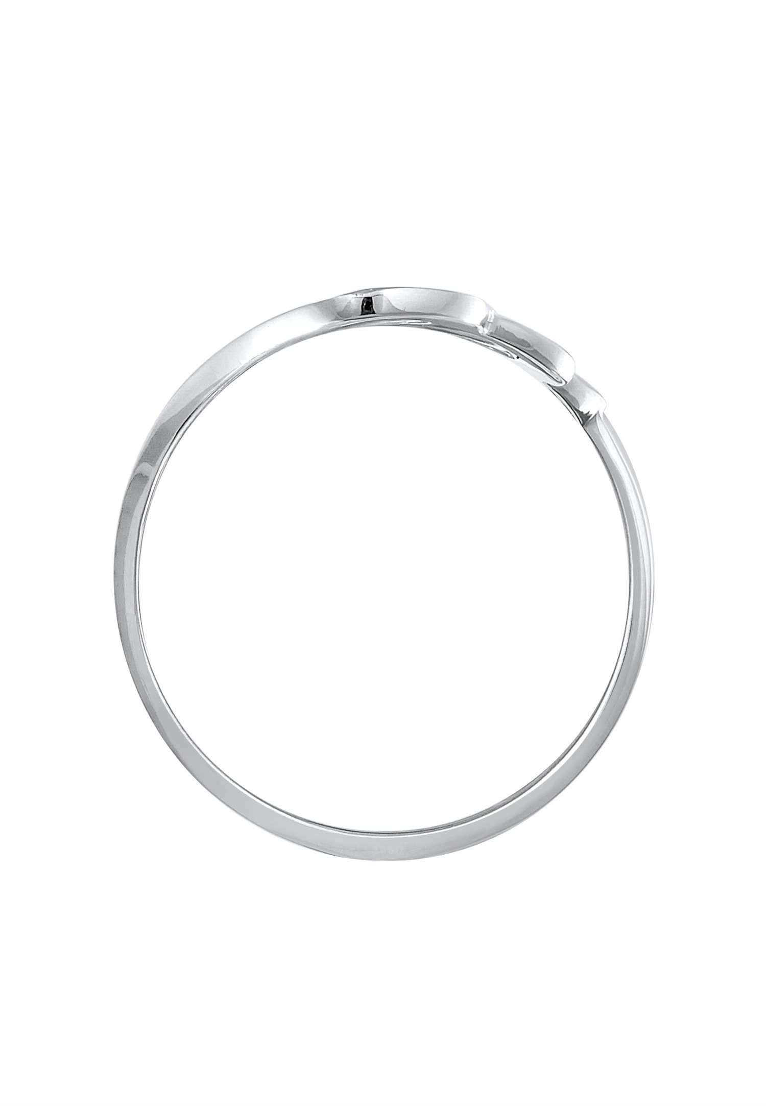Nenalina Femmes déclaration basique vague géo en argent sterling 925