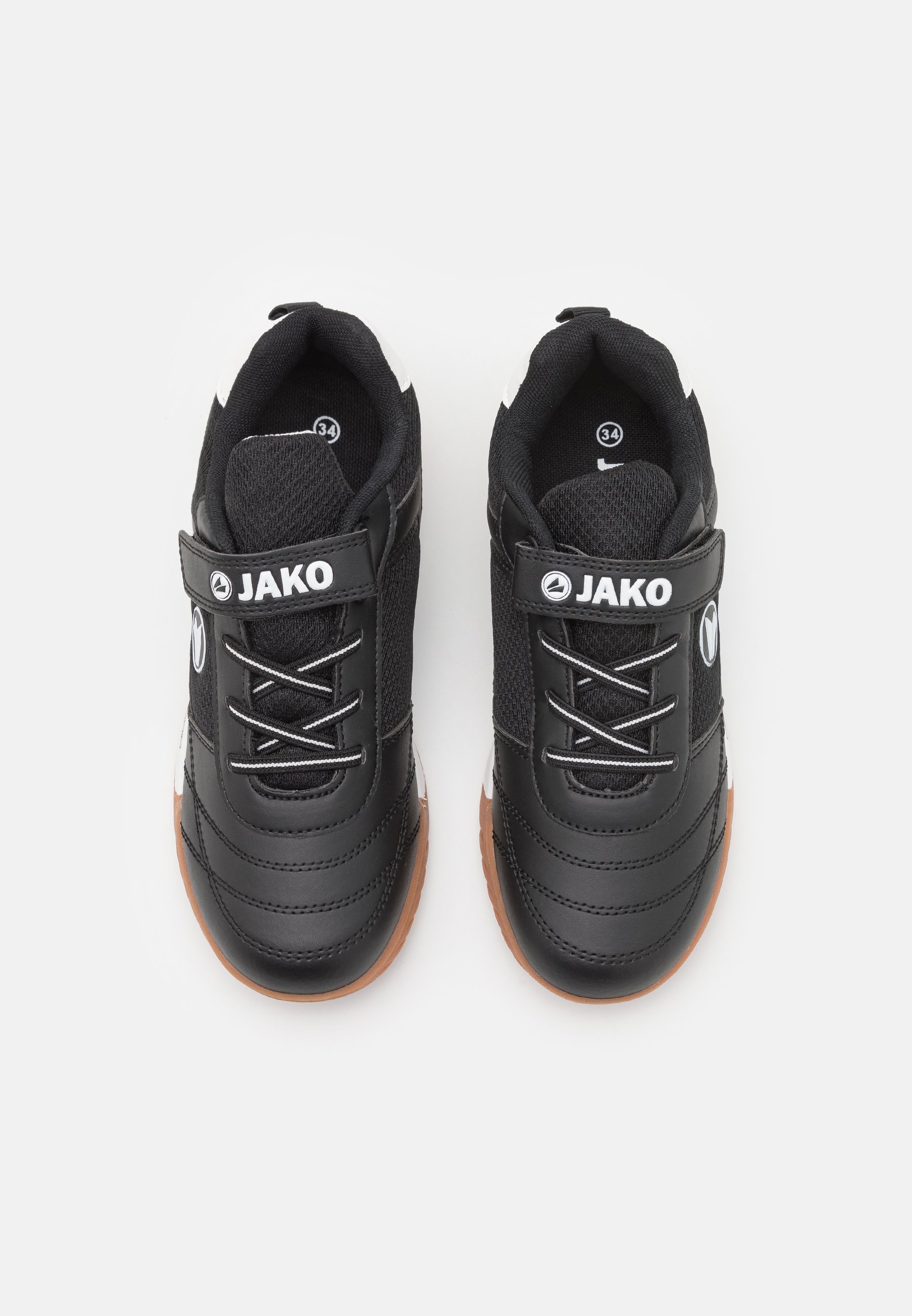 JAKO WINGER UNISEX - Multicourt-Tennisschuhe - Tiefschwarz/Weiß