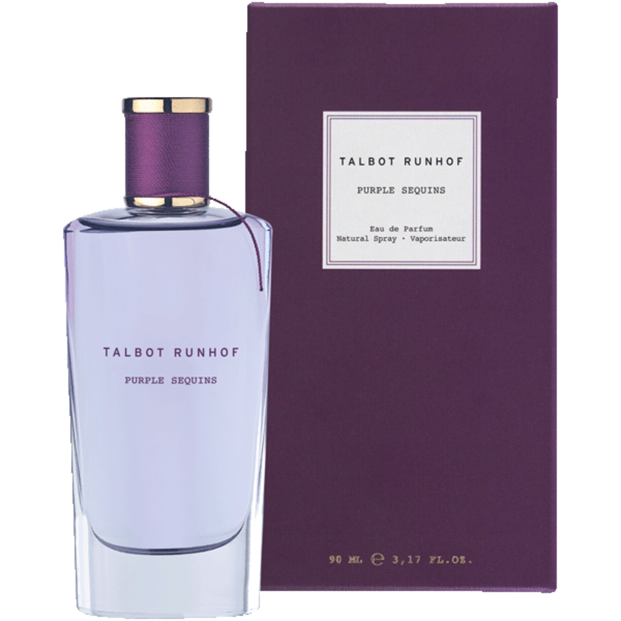 Talbot Runhof komplet za nego telesa z vijoličnimi bleščicami - 90 ml