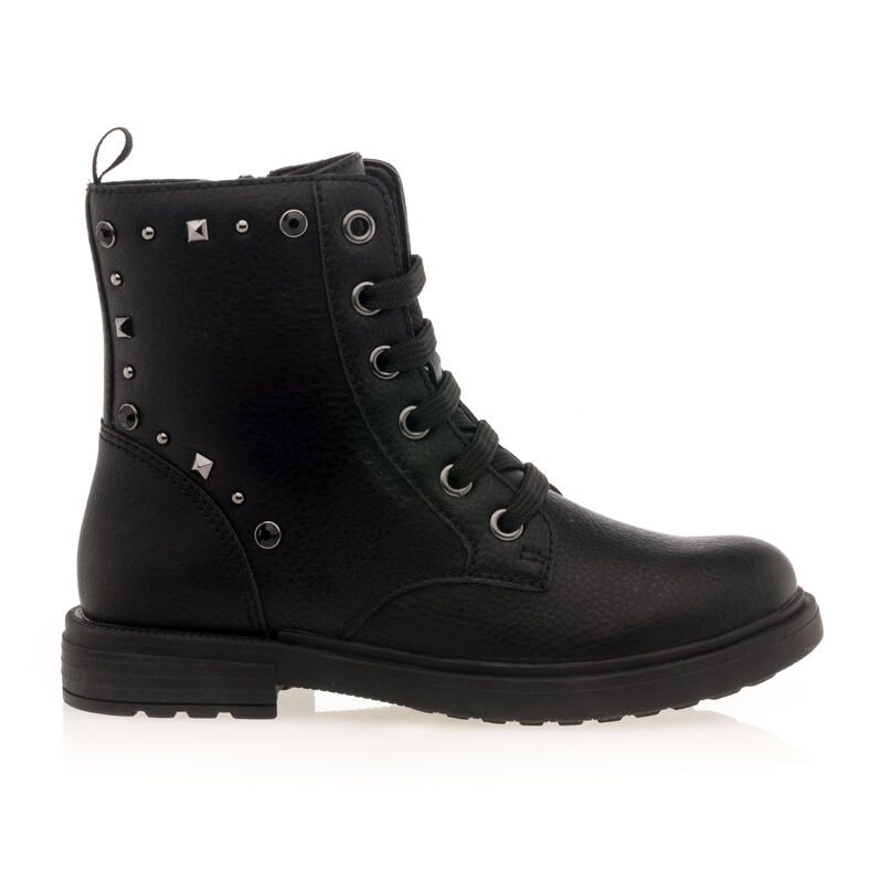  Botas pretas infantis/Botas de cano curto